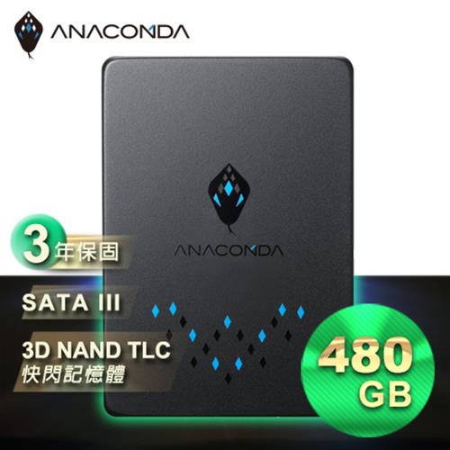 【ANACOMDA巨蟒】泰坦戰蟒 TS 480GB SSD固態硬碟