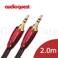 美國線聖 Audioquest Golden Gate (3.5mm to 3.5mm) 訊號線 2.0M/公司貨