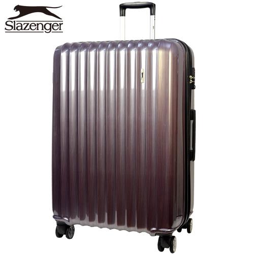 Slazenger 史萊辛格 29吋 輕拉絲系列行李箱(紅褐)