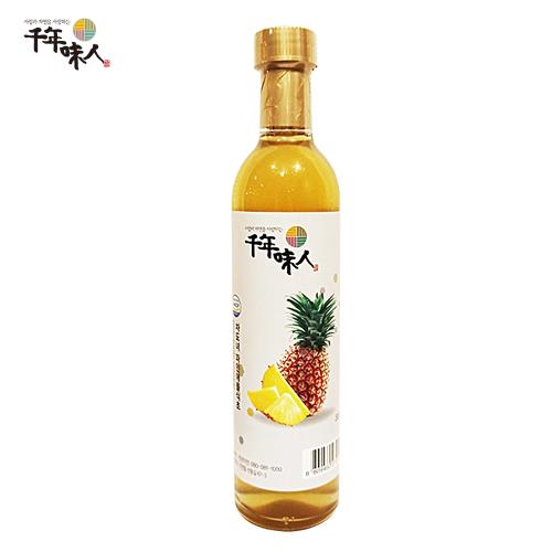 韓國千年味人 天然釀造醋飲-鳳梨醋(300ml/瓶)