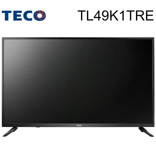 TECO東元 49吋 FHD 低藍光液晶顯示器+視訊盒(TL49K1TRE)