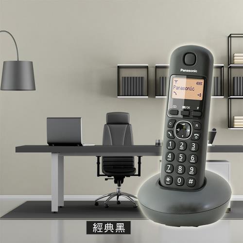 【Panasonic國際牌】DECT數位式無線電話 KX-TGB210黑