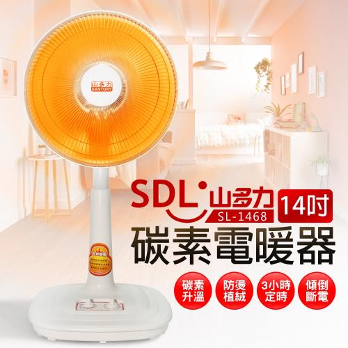 【SDL 山多力】14吋碳素電暖器(SL-1468)