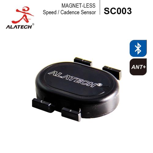 ALATECH SC003藍牙/ANT+自行車雙頻無磁速度踏頻器
