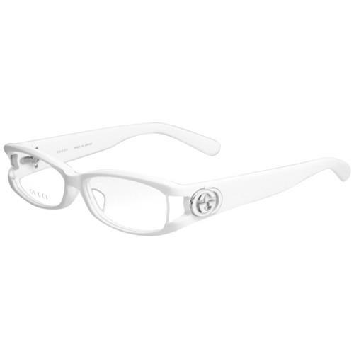 GUCCI-時尚光學眼鏡(白色)
