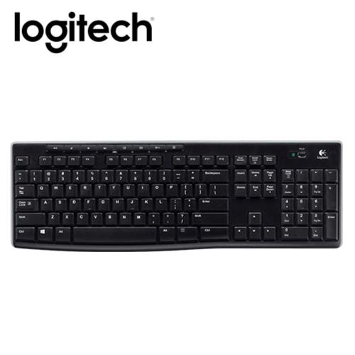 【logitech 羅技】K270 無線鍵盤|無線鍵盤滑鼠組