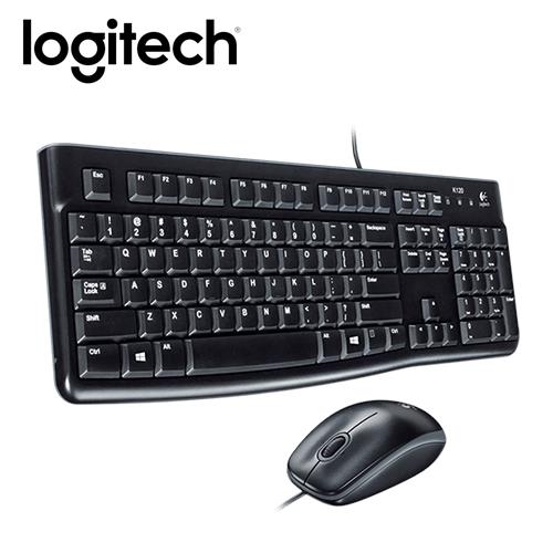 【logitech 羅技】MK120有線鍵鼠組|有線鍵盤滑鼠組