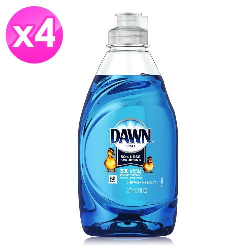 DAWN濃縮3倍洗碗精原味207ml x4瓶|洗碗精