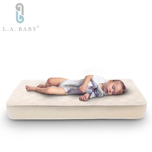 【L.A. Baby】嬰兒兩用獨立筒床墊-(120x60cm)