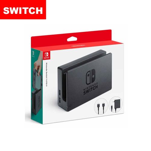 【Nintendo 任天堂】Switch 原廠主機擴充底座組合|Switch手把/控制器配件