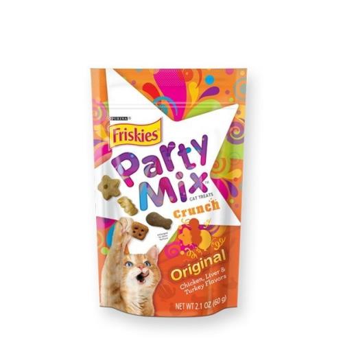 Friskies 喜躍 Party Mix 貓咪香酥餅-經典原味60g