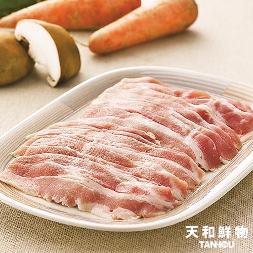 【天和鮮物】亞麻豬五花肉片〈300g/包〉