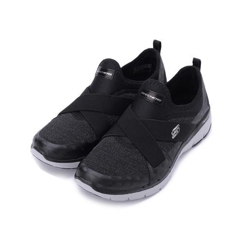 SKECHERS FLEX APPEAL 3.0 套式運動鞋 黑白 13065BKW 女鞋