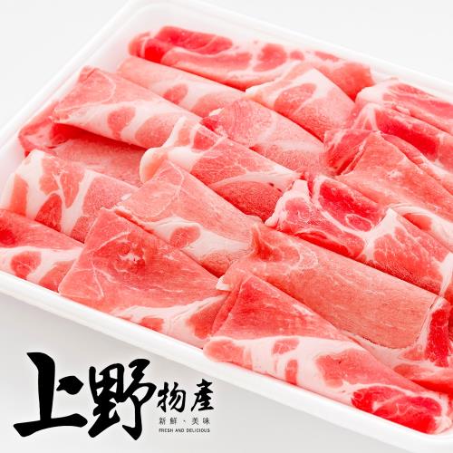 上野物產 梅花豬燒烤肉片( 200g±10%/盒 ) x3盒