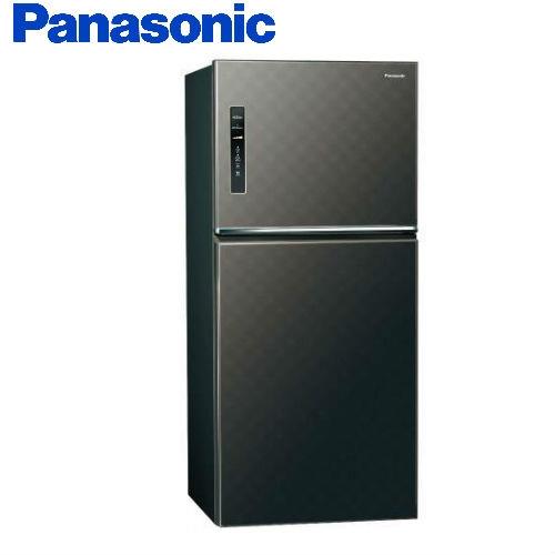 Panasonic國際牌650公升一級能效雙門變頻冰箱(星耀黑)NR-B659TV-A (庫)