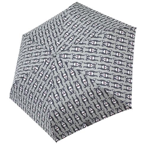 RAINSTORY雨傘-法國鬥牛犬抗UV手開輕細口紅傘|手開折傘