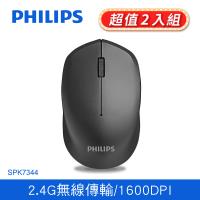 【Philips 飛利浦】光學無線滑鼠(SPK7344)
