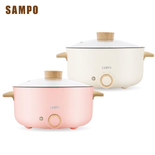 SAMPO聲寶 日式多功能料理鍋電火鍋湯鍋不沾塗層三公升 TQ-B19301CL-庫