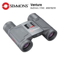 美國 Simmons 西蒙斯 Venture 冒險系列 8x21mm 輕便型捲式雙筒望遠鏡 897821R (公司貨)