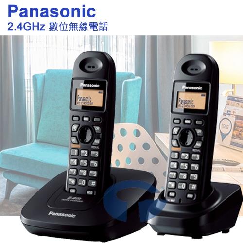 Panasonic 松下國際牌2.4GHz數位無線電話 KX-TG3612 (經典黑)