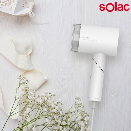 【SOLAC】負離子陶瓷吹風機-白色-庫|負離子吹風機