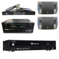 金嗓Golden Voice CPX-900 R2卡拉OK點歌機4TB+SA-830U擴大機+MR-865 PRO無線麥克風+P-500主喇叭
