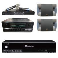 金嗓Golden Voice CPX-900 A5卡拉OK點歌機4TB+SA-830U擴大機+MR-865 PRO無線麥克風+P-500主喇叭