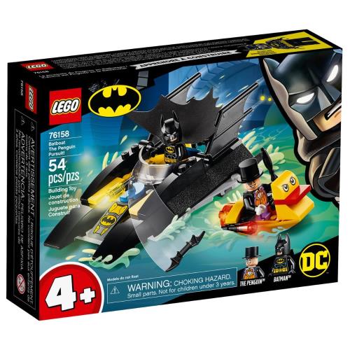 LEGO樂高積木 76158 SUPER HEROES 超級英雄系列 - DC 蝙蝠船企鵝人追擊戰！