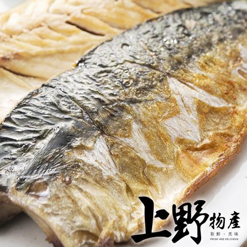 【上野物產】頂級宜蘭薄鹽鯖魚片(110g土10%/片) x15片