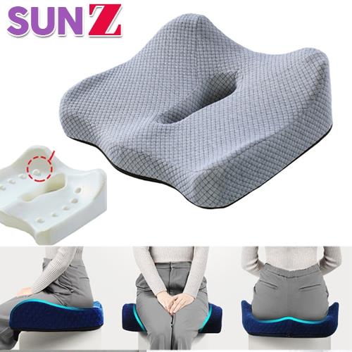 《輕鬆坐》15款高CP透氣坐墊極力推薦! - 16 | Kiro遊戲娛樂生活網 SUNZ-日系人體工學透氣回彈按摩顆粒坐墊|方型坐墊