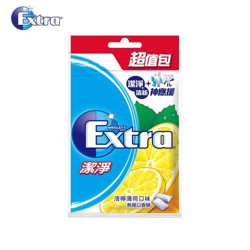 【Extra】清檸薄荷潔淨無糖口香糖(44粒超值包)