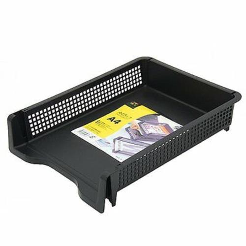 日本製【INOMATA】A4組合式公文盒 黑