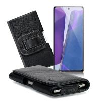 Xmart for 三星 Samsung Galaxy Note 20 / Note 20 Ultra 麗緻真皮腰掛皮套