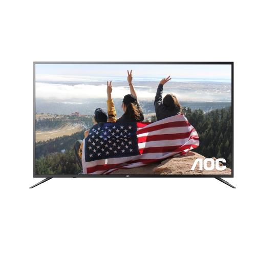 限量搶↘美國AOC 43吋 4K HDR 聯網液晶顯示器+視訊盒 43U6092 (含運不含安裝)團-庫|40-43吋電視