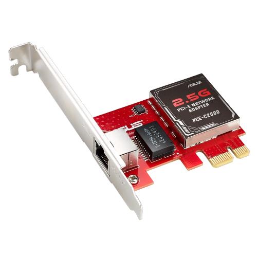ASUS 華碩 PCE-C2500 2.5G 高速網路卡 / PCI Express Gen 2 1x / 2.5GBaseT