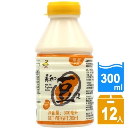 【永和豆漿】原味300ml(12瓶/箱)