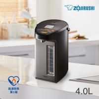 象印 ZOJIRUSHI CV-WFF40 熱水壺,容量3-4L,中國製造,提供五段供水溫度(70℃、80℃、90℃、98℃及真空保溫),內膽採用防沾塗層,重量僅3.8kg,尺寸22.5x32x37cm。特殊功能包括檸檬酸清洗、濾泡咖啡滴漏、節能模式、定溫加熱、電池給水及減量給水。能源效率第一級,110V/60Hz,消耗功率800-900W,全保1年,BSMI許可R31312。適閤家庭或辦公室,精準控溫泡茶煮咖啡超方便! ZOJIRUSHI象印 CV-WFF40