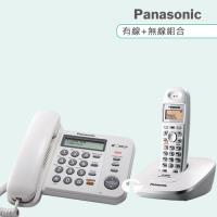 Panasonic 松下國際牌數位子母機電話組合 KX-TS580+KX-TG3611 (經典白+時尚白)