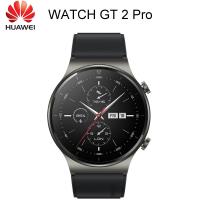 【HUAWEI 華為】WATCH GT 2 Pro 鈦金屬框智慧錶運動款黑 (台灣公司貨)