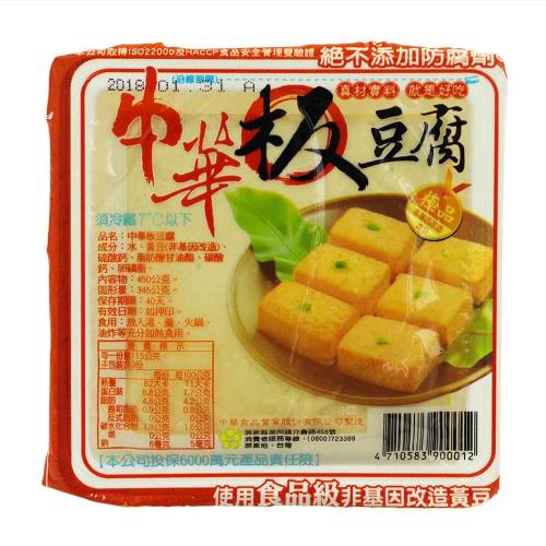 中華-非基改板豆腐450g