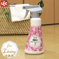 日本LEC 激落客廳用泡沫型清潔劑-玫瑰香氣 380ml