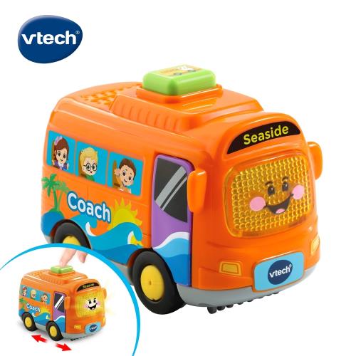 【Vtech】嘟嘟聲光互動車-巴士