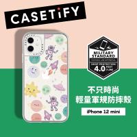 Casetify iPhone 12 mini 輕量耐衝擊保護殼-星際探險