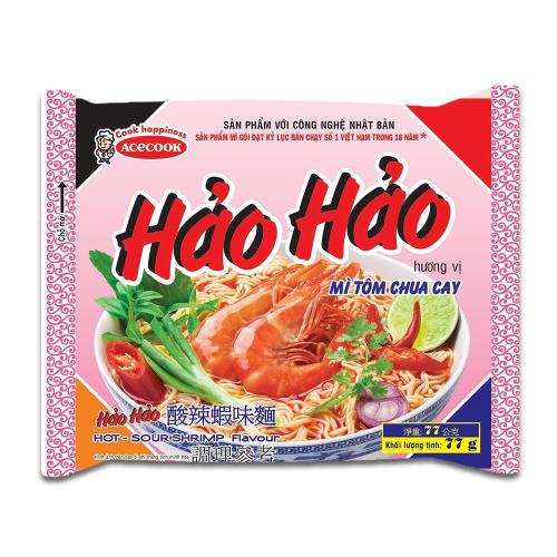 【越南】HAOHAO泡麵系列(酸辣蝦麵)x1箱