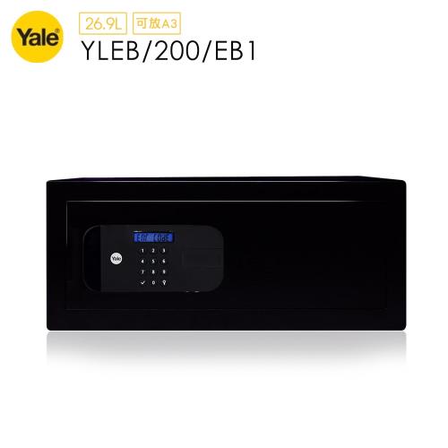 耶魯 Yale 密碼/鑰匙通用系列保險箱/櫃_桌上電腦型(YLEB/200/EB1)