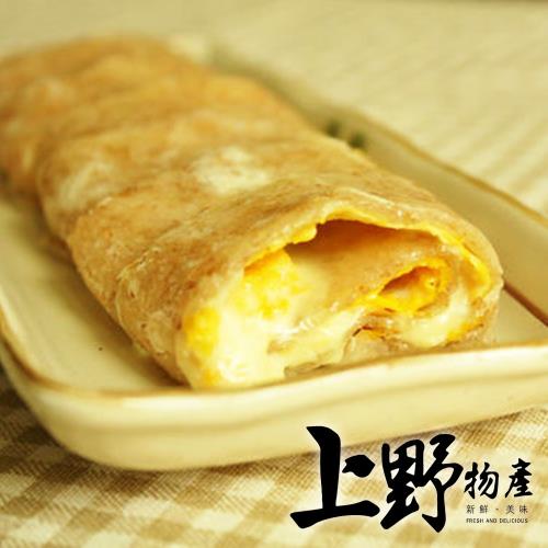 【上野物產】台灣營養素食全麥蛋餅皮x1包 共30片(1800g±10%/30片/包)  素食 低卡