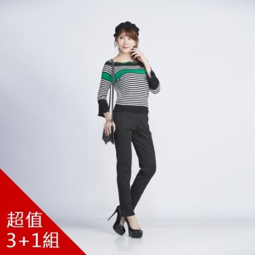 BabyCross 台灣製蓄暖高彈時尚機能褲-獨
