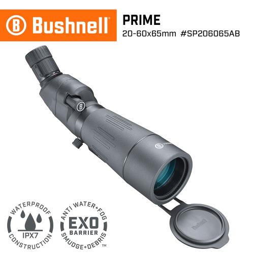 美國 Bushnell 倍視能 Prime 先鋒系列 20-60x65mm 專業級賞鳥型單筒望遠鏡 傾角型 SP206065AB (公司貨)