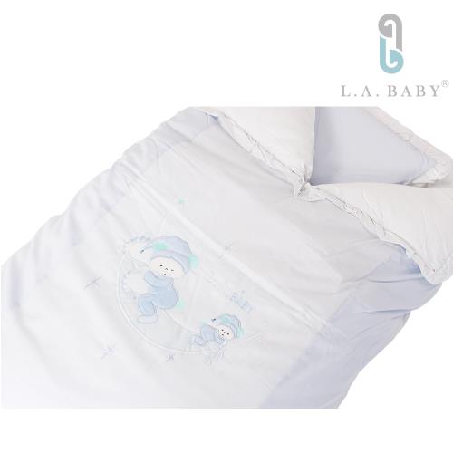 【L.A. Baby】夢想曲睡袋(MIT 藍色/米色/粉色)