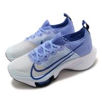 Nike 慢跑鞋 Zoom Tempo NEXT FK 女鞋 氣墊 舒適 避震 路跑 運動 健身 球鞋 藍 白 CI9924400 [ACS 跨運動]
